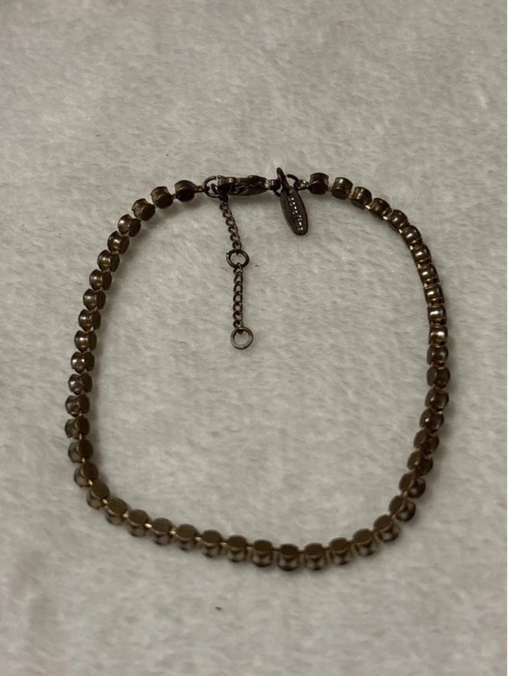 Serafina by Anthropology Gradient Rhinestone Bracelet